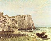 Gustave Courbet Die Keste von Etretat china oil painting artist